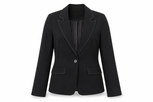 Next Women's Black Petite Tailored Blazer S - Formal Elegant Style
