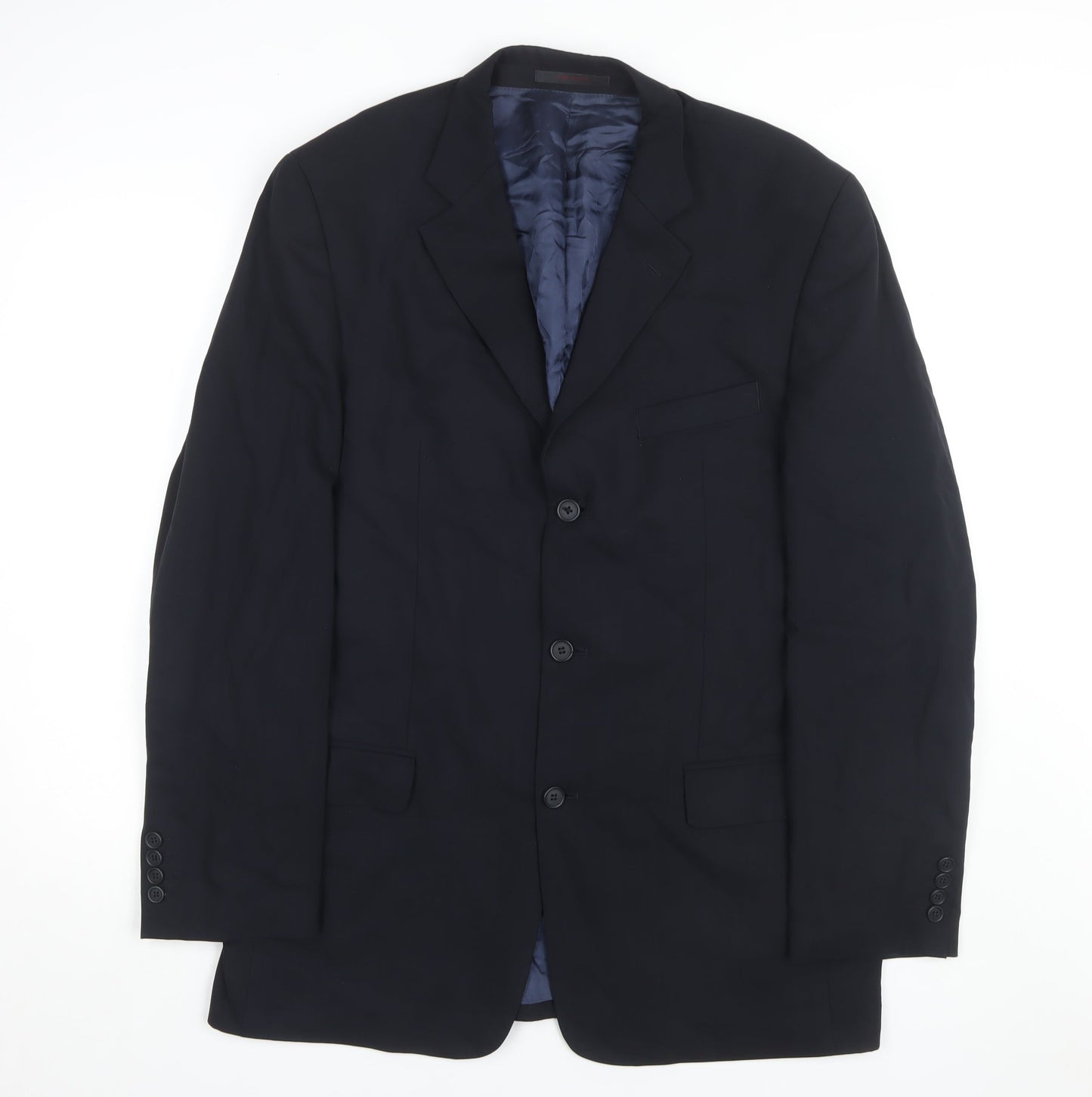 Ted Baker Men's Blue Long Suit Jacket Size 42L