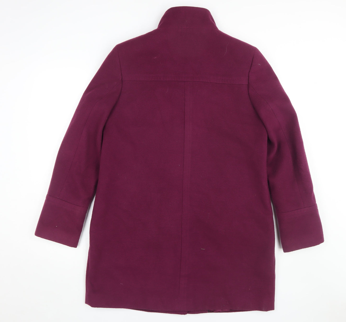 Marks and Spencer Women's Purple Mid-Length Coat Size 12