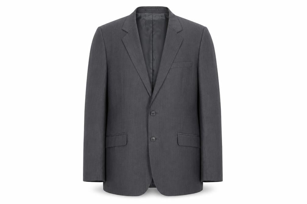 H&M Men's Grey Blazer 38R Regular Fit Formal