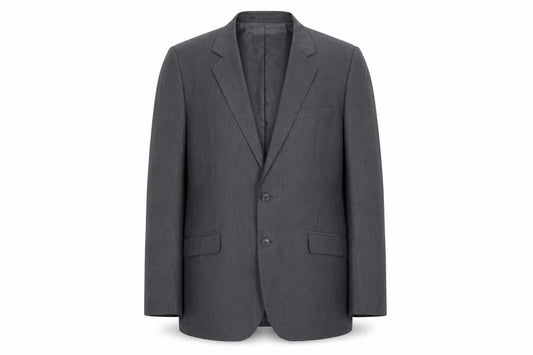 H&M Men's Grey Blazer 38R Regular Fit Formal