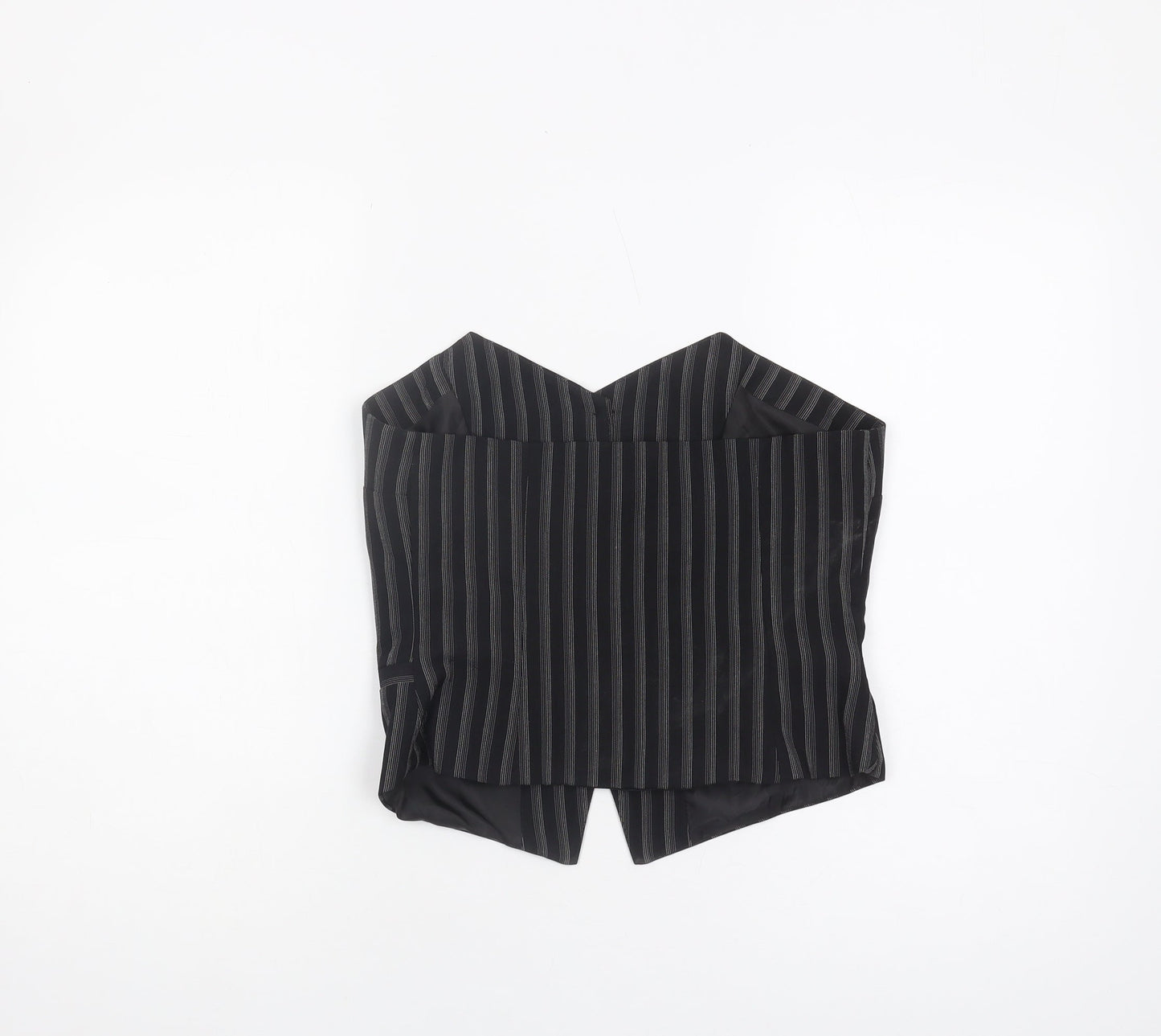 ASOS DESIGN Women's Black Striped Sleeveless Top