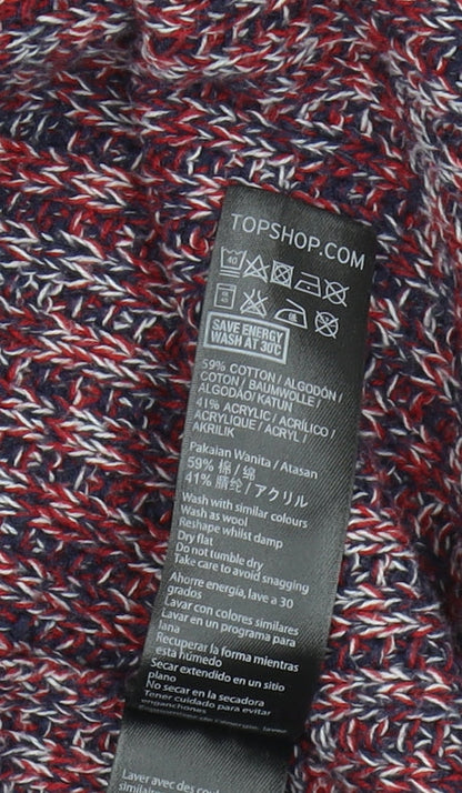Topshop Women's Multicoloured Cardigan, Size 12
