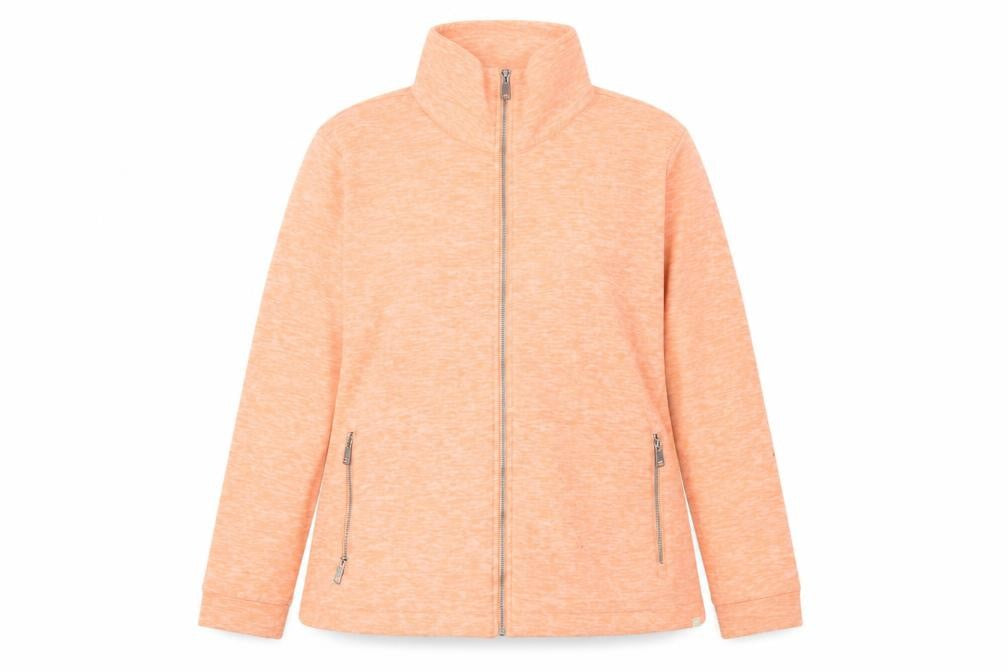 Regatta Orange Full Zip Sweatshirt Women Size 18