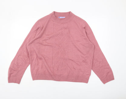 Additional front view of Honor Millburn Women's Pink L jumper