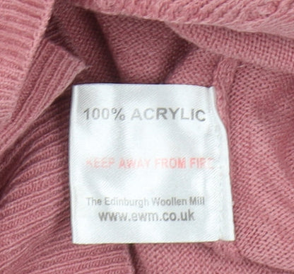 Close-up detail of Honor Millburn Women's Pink L jumper