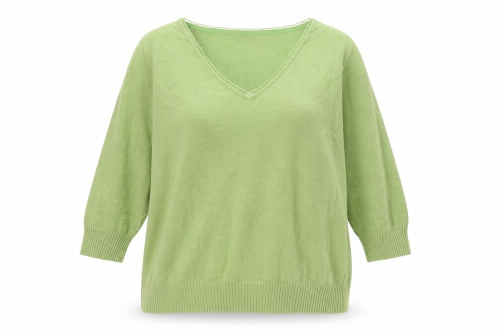 Per Una Women's Green Pullover Jumper Size 18