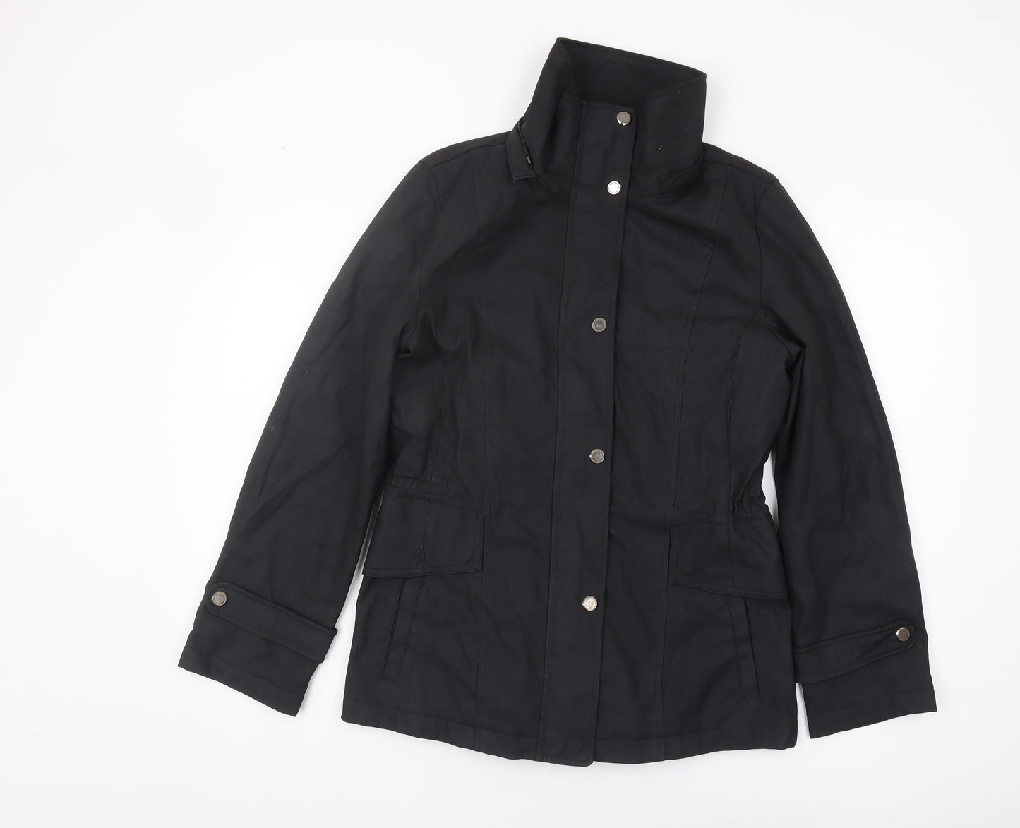 Weatherproof Women's Black Rain Coat Jacket S