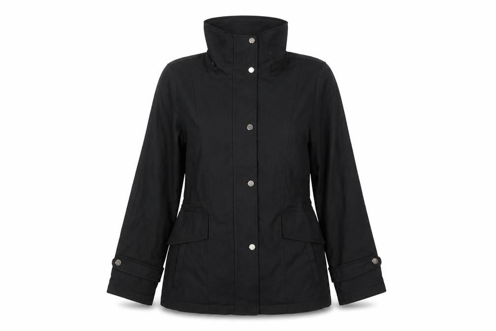 Weatherproof Women's Black Rain Coat Jacket S