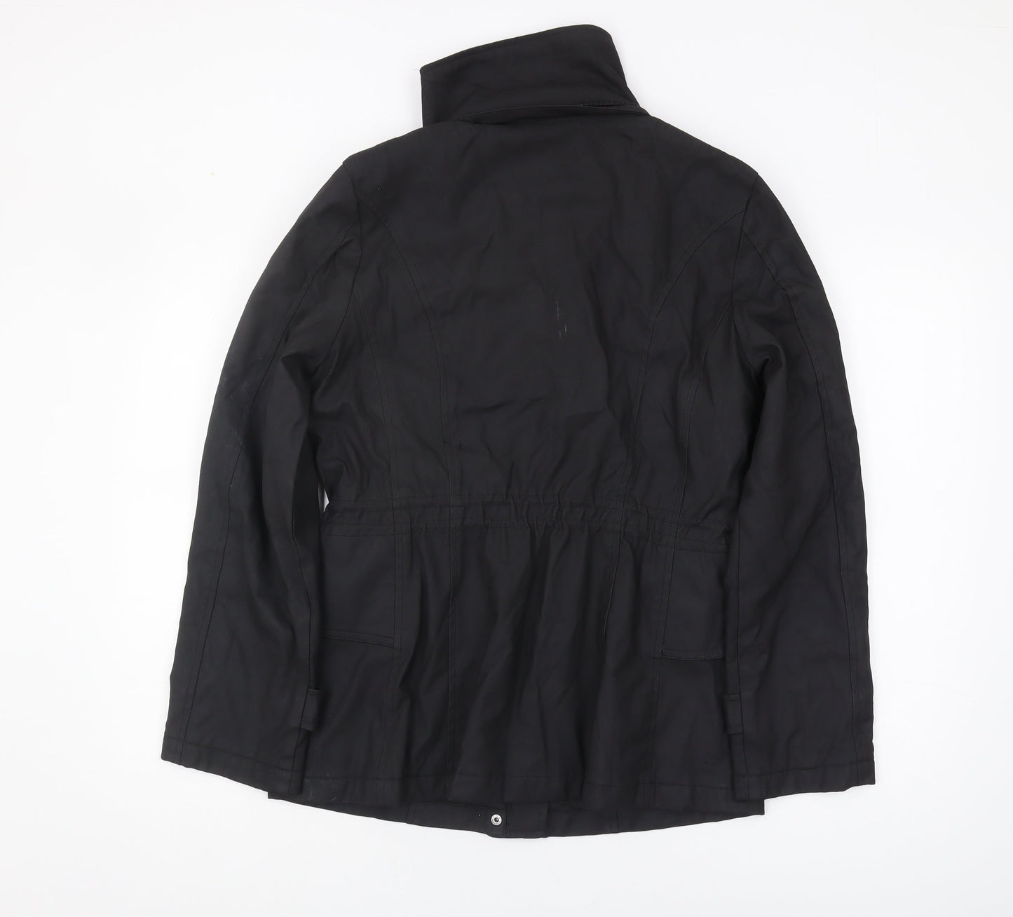 Weatherproof Women's Black Rain Coat Jacket S