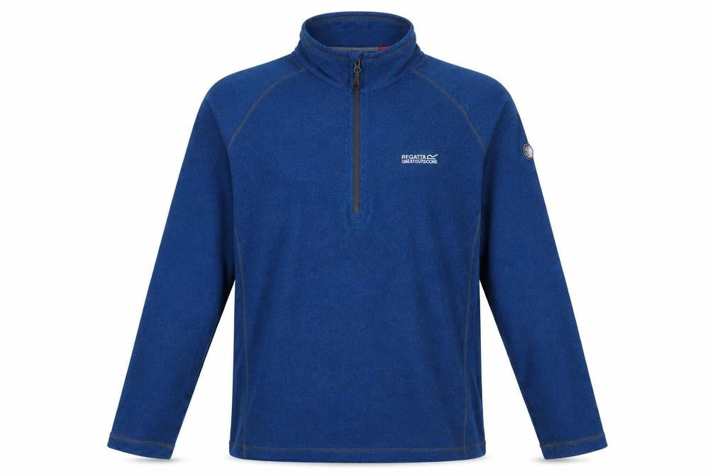 Regatta Blue Men's XL Pullover Fleece with Zip