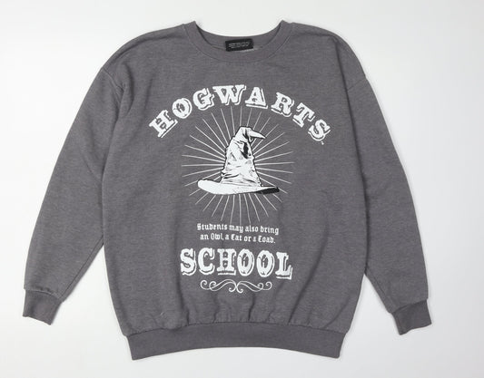 George Harry Potter Grey Pullover Sweatshirt M Unisex