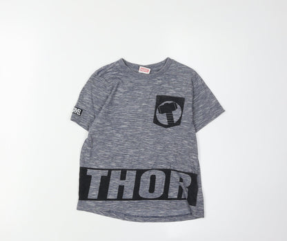 Preloved Marvel Avengers Boys Grey Thor T-Shirt 5-6 Years - Front