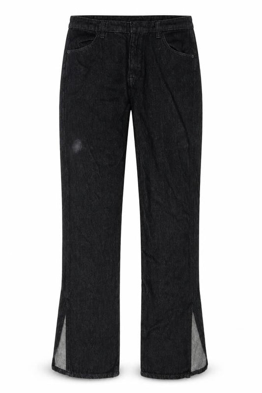 Massimo Dutti Women's Black Straight Jeans UK 10