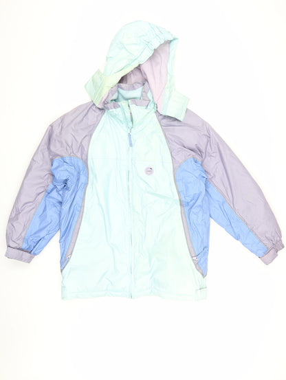 Additional front view of Active Club girls’ multicoloured puffer jacket, size 11
