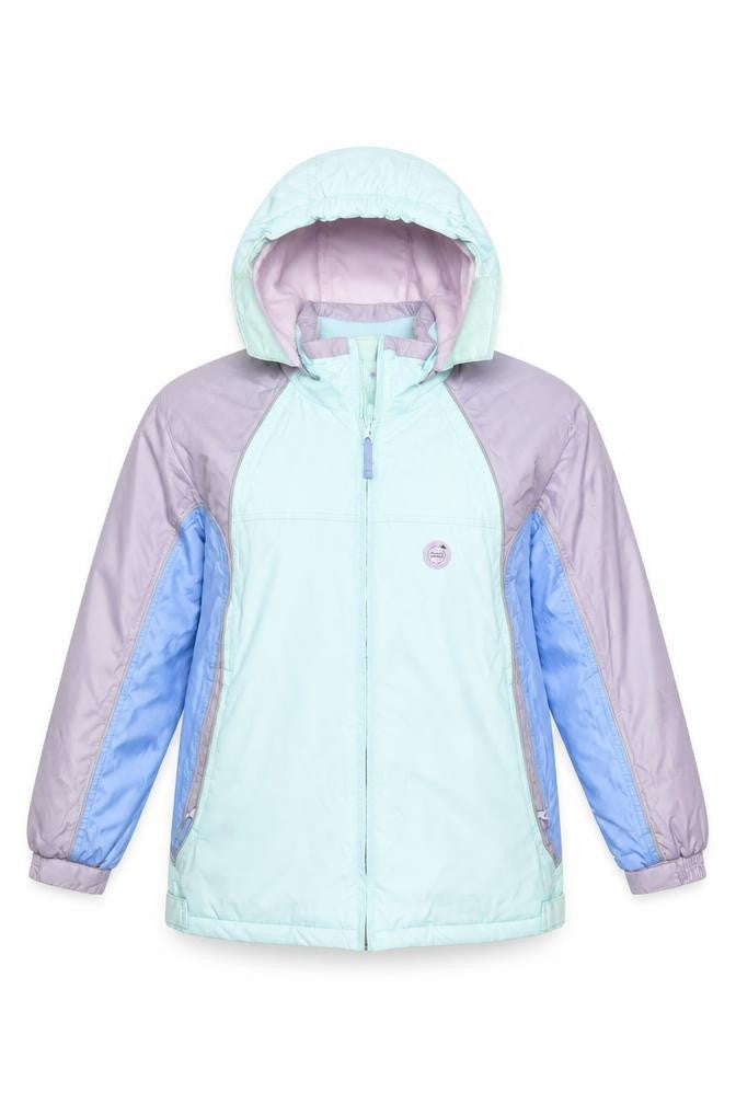 Active Club Girls Multicoloured Puffer Jacket Size 11