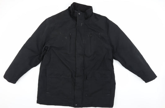 Paul Berman Men's Black XL Jacket with Zipped Pockets