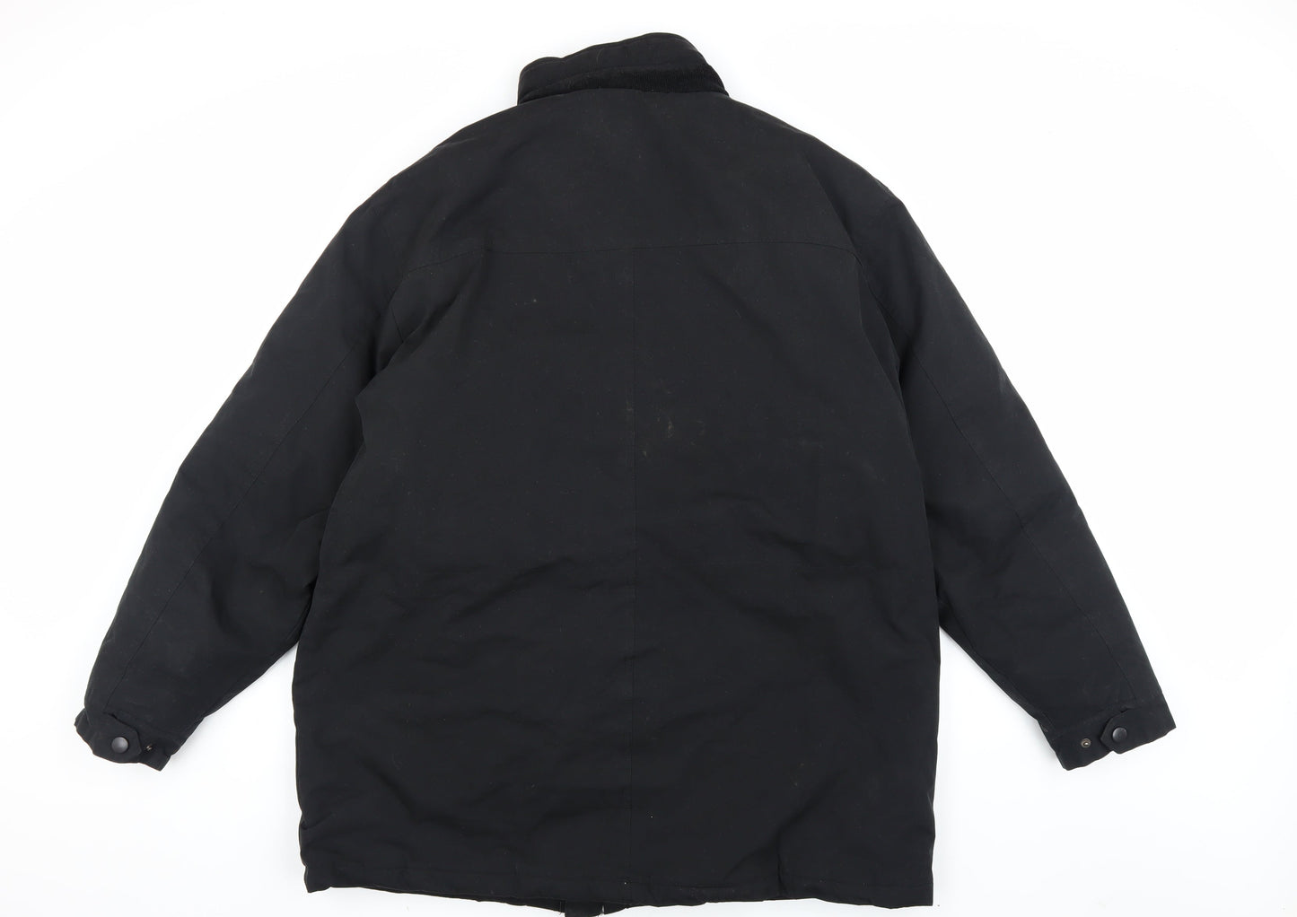 Paul Berman Men's Black XL Jacket with Zipped Pockets