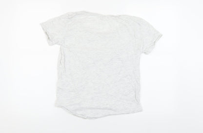 H&M Women's Grey Basic T-Shirt XS