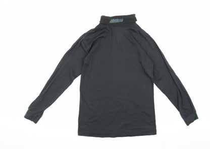 Black Womens Long Sleeve Top - Size S