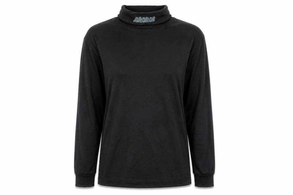 Unisex Black Long Sleeve Top - Size S