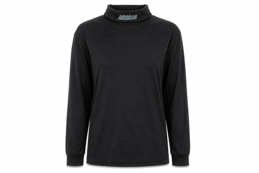 Black Womens Long Sleeve Top - Size S