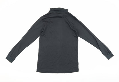 Black Womens Long Sleeve Top - Size S