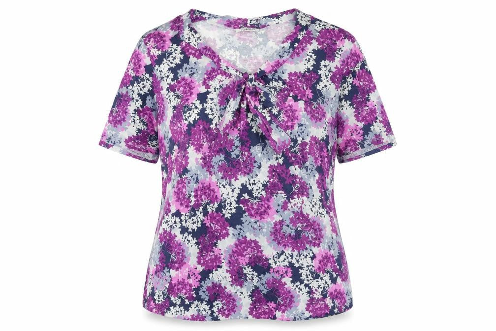 Damart Women's Multicoloured Floral Blouse L
