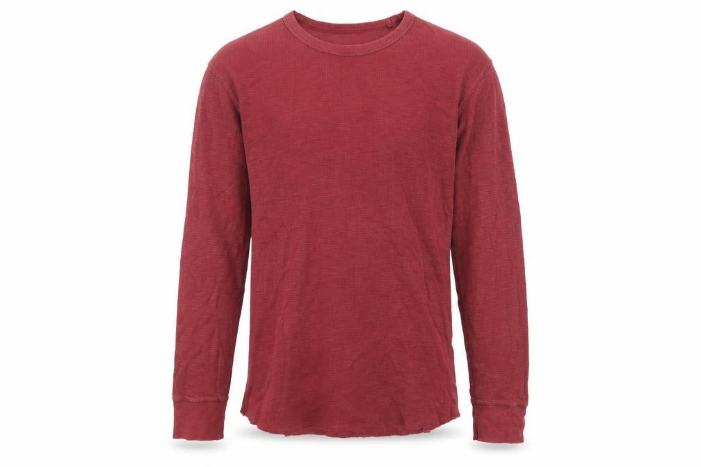Gap Men's Red Pullover Jumper, Size L, Cotton Knit