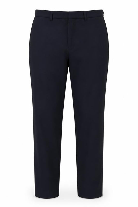 Topman Men's Blue Regular Fit Trousers, Size 36R