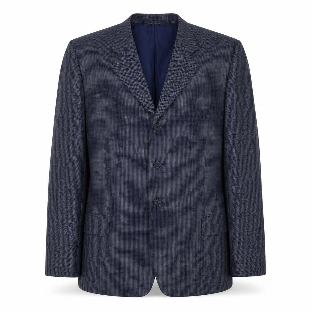 Emanuel Ungaro Men’s Blue Classic Jacket, Size 44L