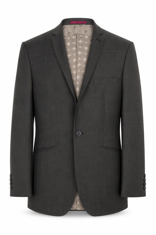 Limehaus Men's Brown Blazer, Size 36R, Regular Fit