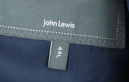 John Lewis Men's Black Blazer Jacket 44 Long