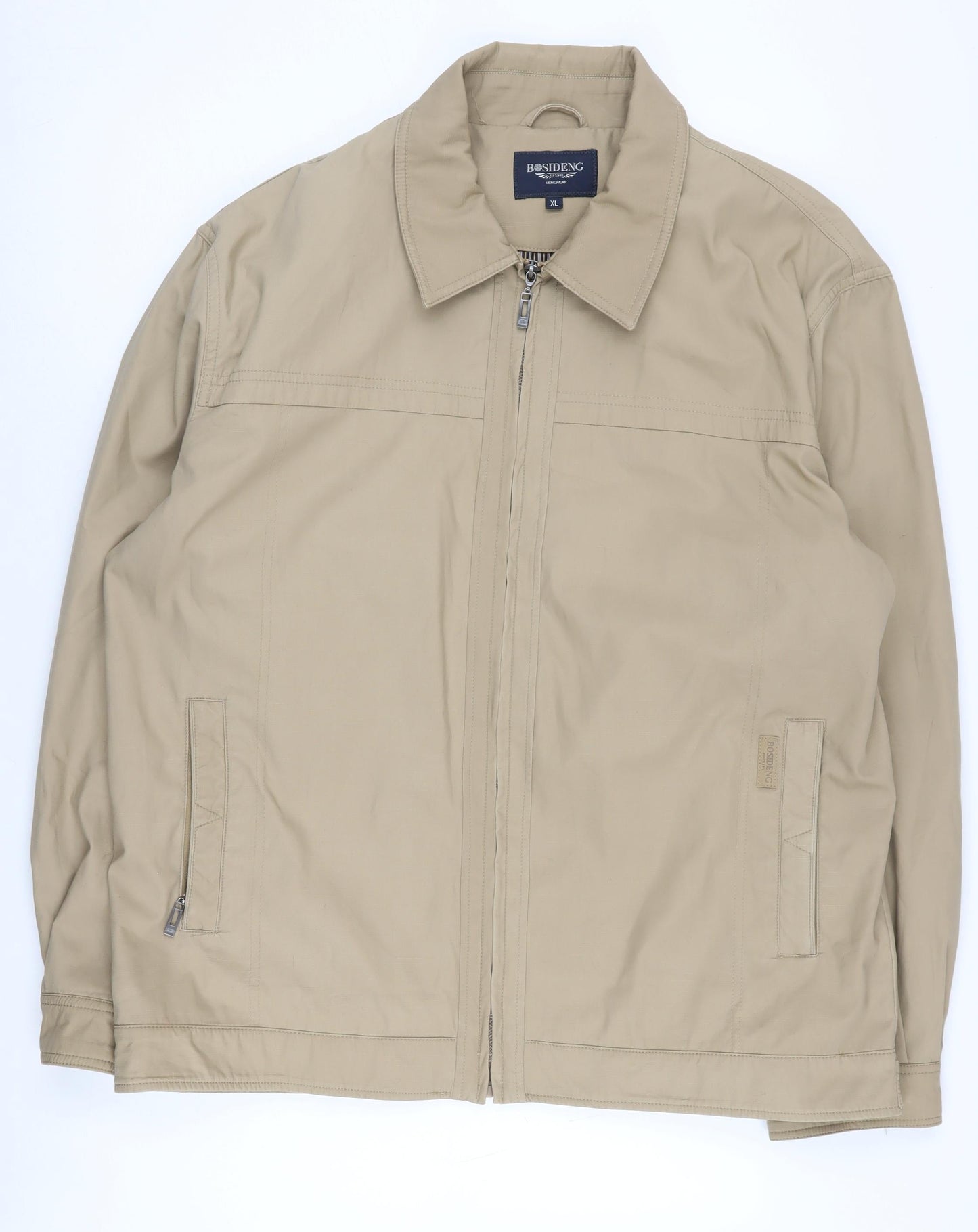 Bosideng Men's Beige XL Basic Casual Jacket