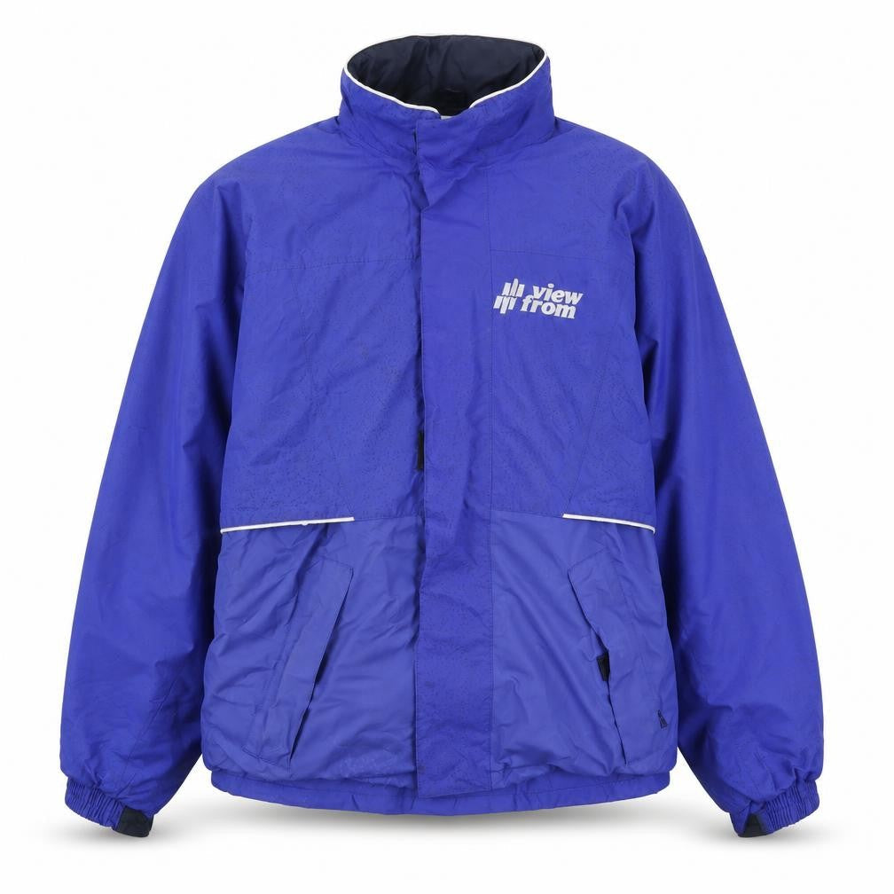 View From Men's Blue Windbreaker Jacket M