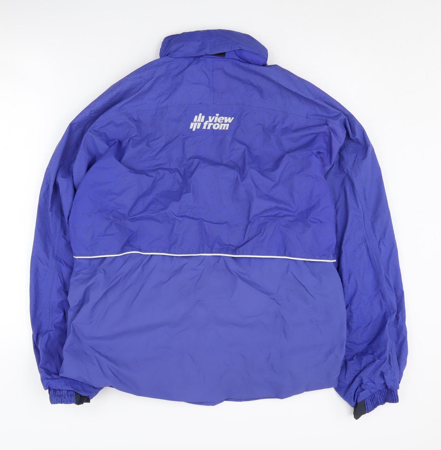 View From Men's Blue Windbreaker Jacket M