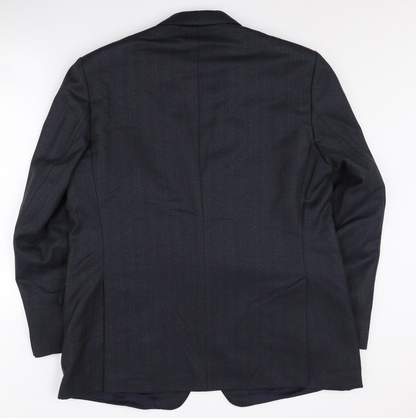 Eric Spencer Men's Blue Suit Jacket 46 Regular