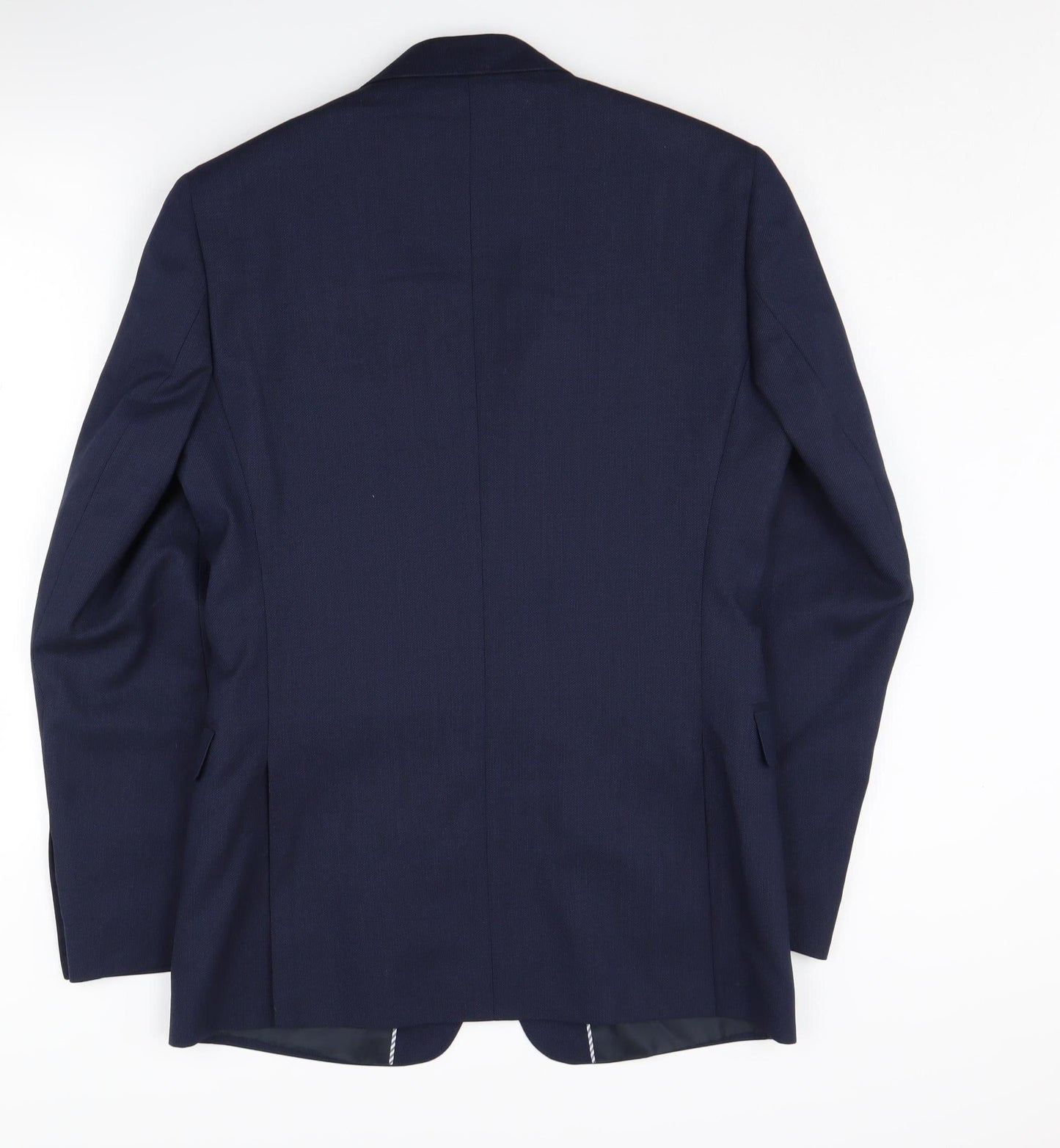 Marks and Spencer Men's Blue Blazer, Size 38L Formal