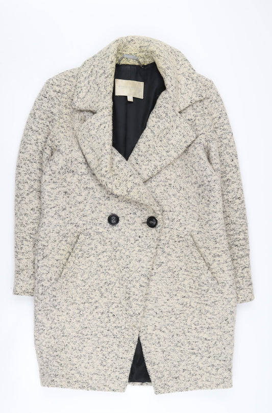 Windsmoor Women's Beige Overcoat, Size 10, Classic Style