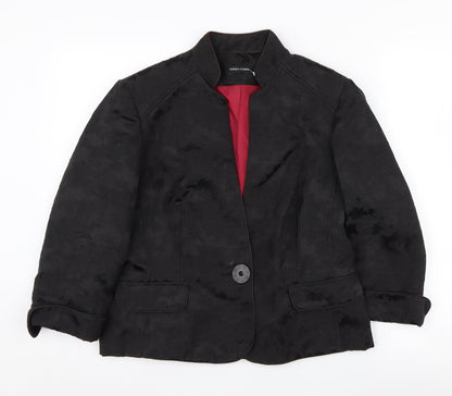 Additional front view of Dunnes Black Blazer Women's, size 14