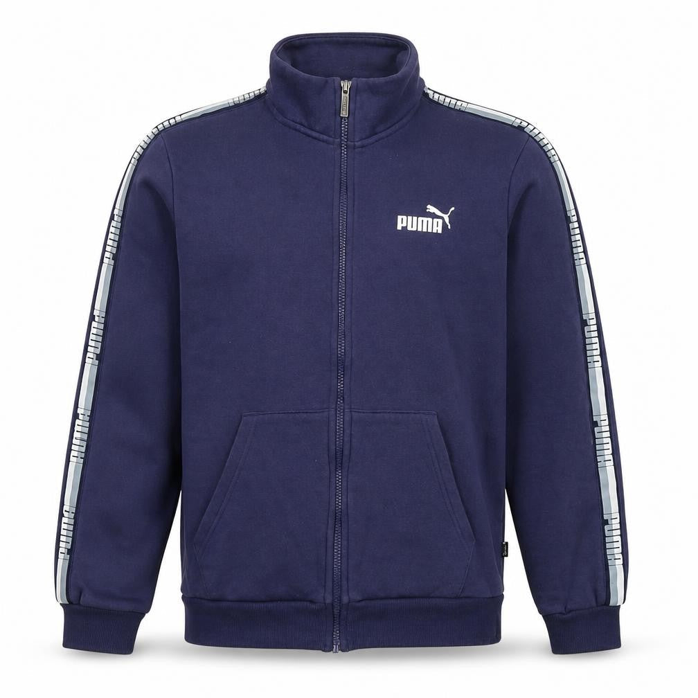 Puma Men's Blue Full Zip Sweatshirt M