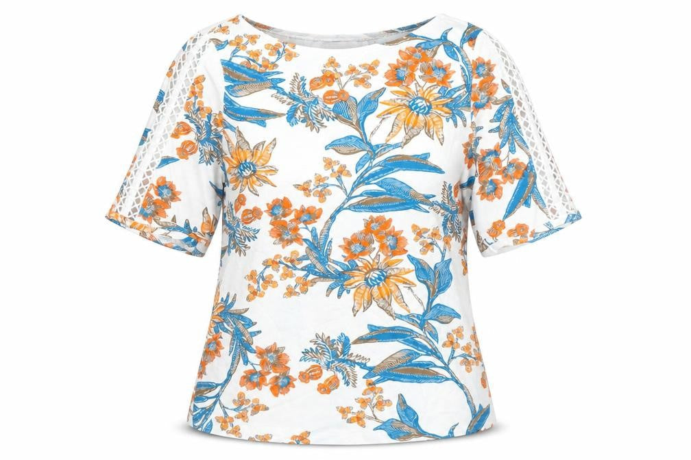 Marks and Spencer Women's Multicoloured Floral Blouse Size 8
