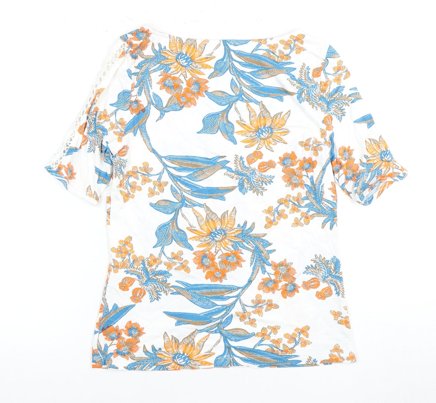 Marks and Spencer Women's Multicoloured Floral Blouse Size 8