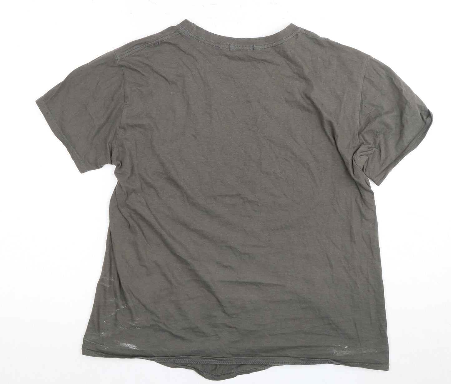 SPOTTED Women’s Grey Mystical Graphic T-Shirt M