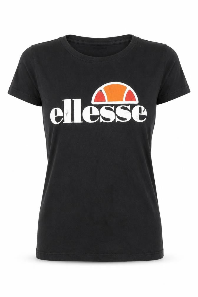 Ellesse Teens Black Short Sleeve T-Shirt, S