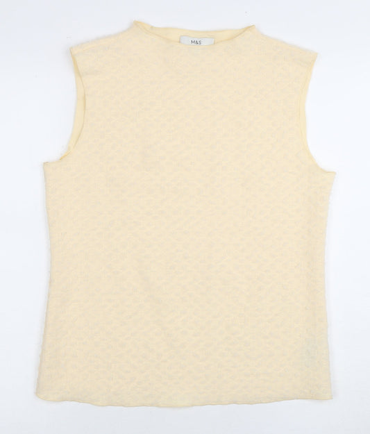Marks and Spencer Women's Beige Sleeveless Tank