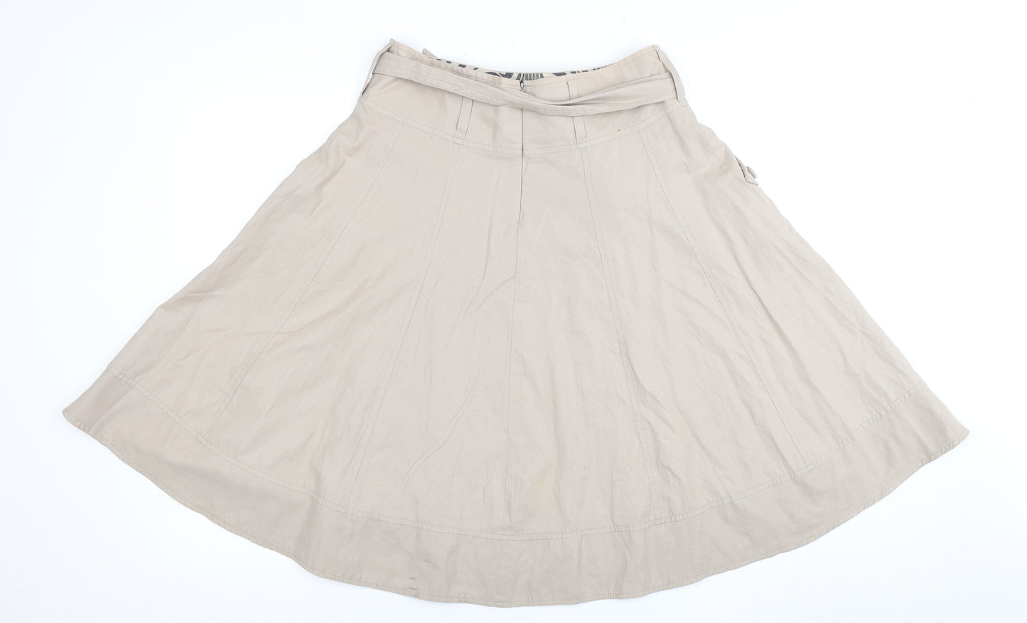 Designers at Debenhams A-Line Beige Skirt Size 10