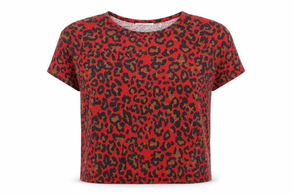 Zara Women's Multicoloured Animal Print T-Shirt Size 8