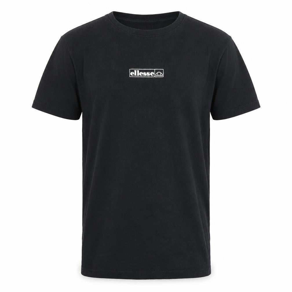 Ellesse Men's Black XS Crew Neck T-Shirt Logo Short Sleeve