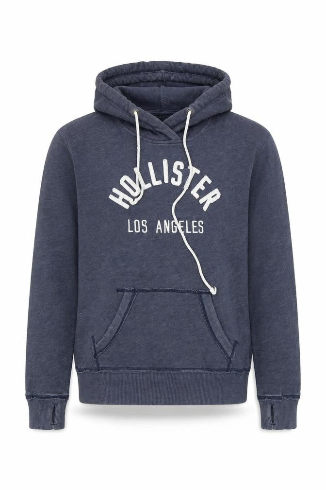 Hollister Men's Blue XS Pullover Hoodie